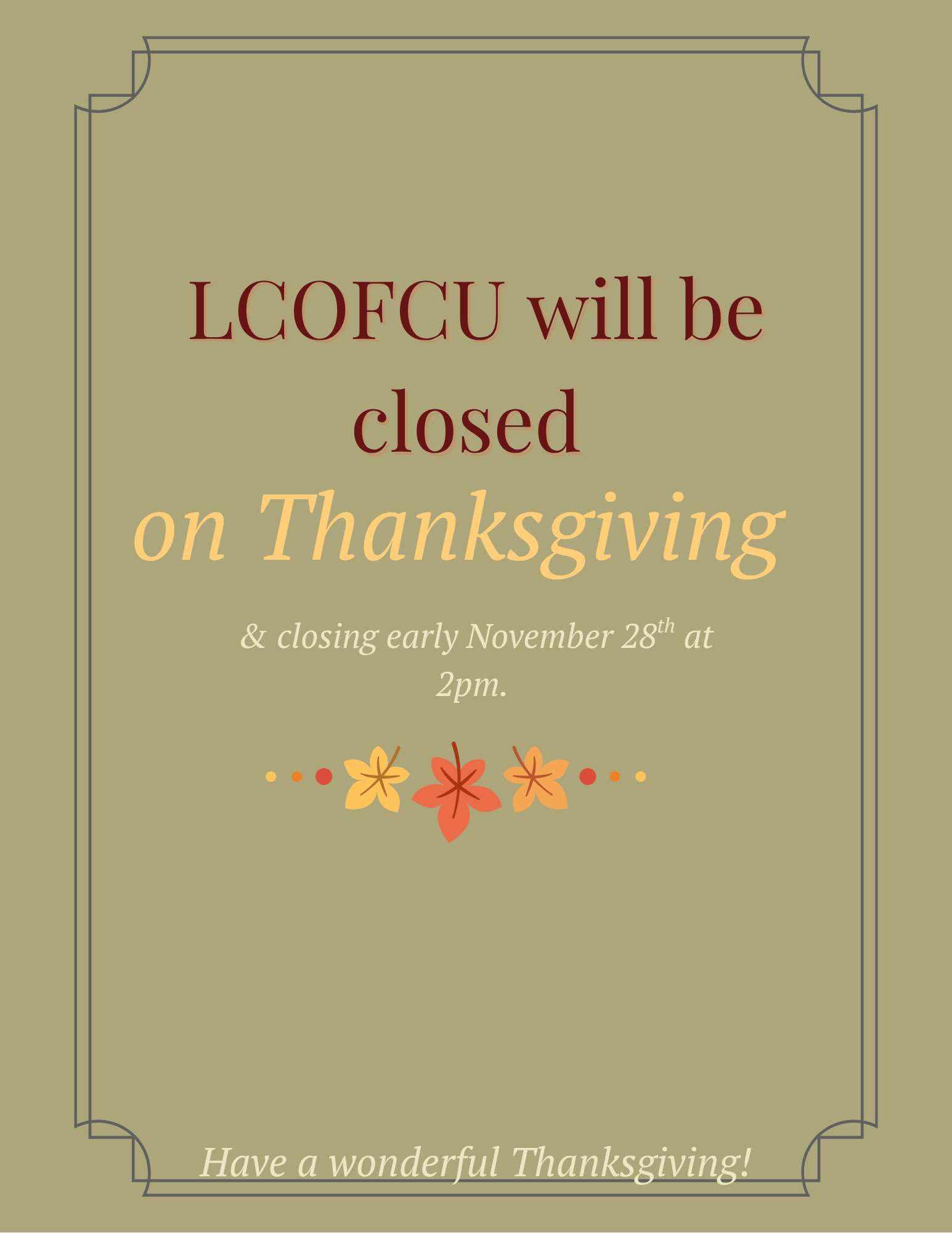 closedforThanksgiving